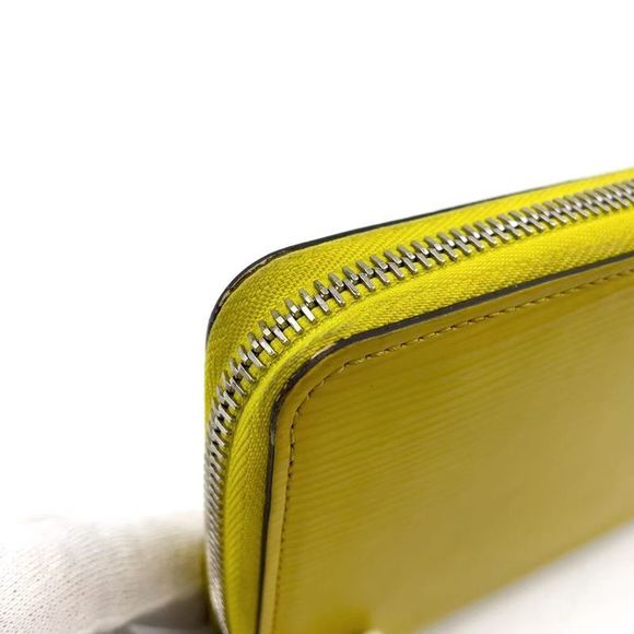 Louis Vuitton Zippy Wallet Epi Mimosa Leather Yellow Round Zipper Long Wallet - Picture 11 of 15